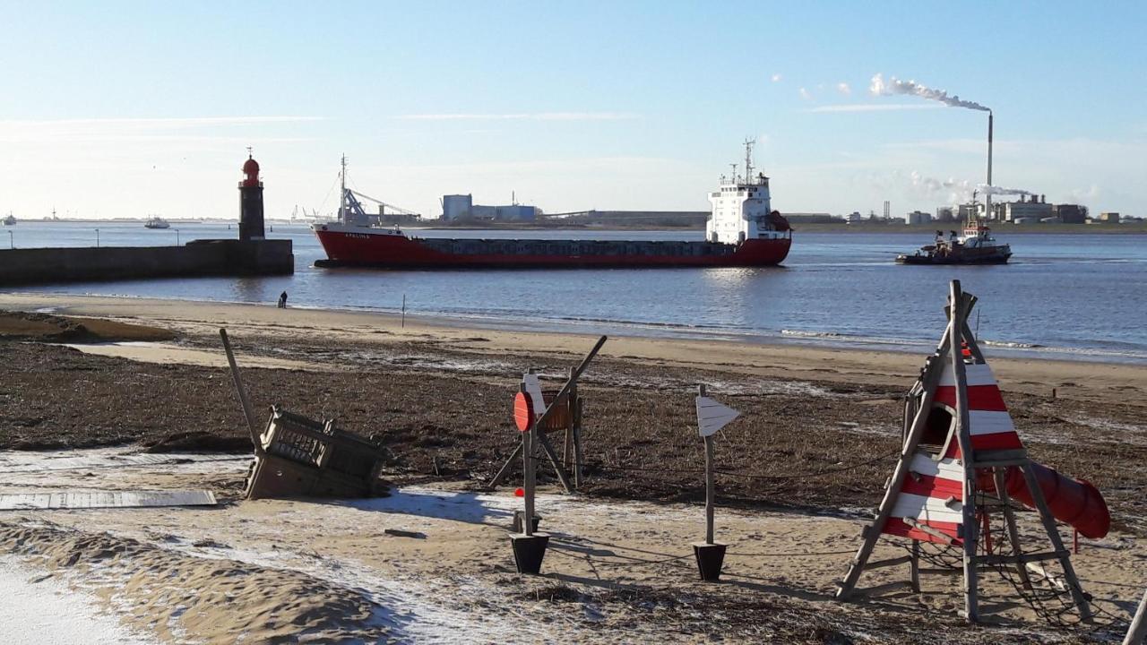 Ferienwohnung Breitschuhs Havenwelten Bremerhaven Ngoại thất bức ảnh